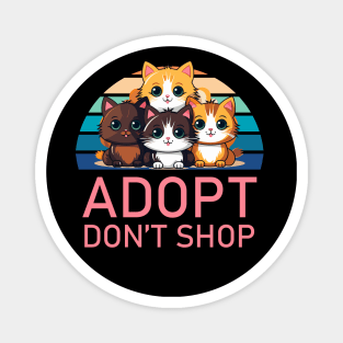 Adopt Don't Shop Magnet